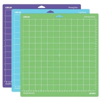 Bild av LOKLiK Set med 3 skärmattor mångsidigt mattset självläkande yta för iCraft innehåller standard, stark och lätt vidhäftning, inklusive tillbehör