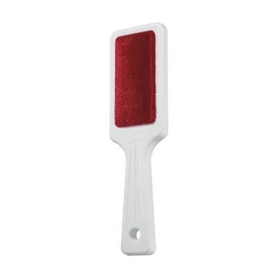 Bild av WENKO Textilborste Junior dubbelsidig, polypropylen, 6 x 21,5 2 cm, vit