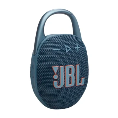 Bild av JBL Clip 5 Bärbar Bluetooth högtalare med Pro ljud, ett kraftfullt bas Playtime Boost funktion, 12h batteritid, vatten och dammtät design, svart