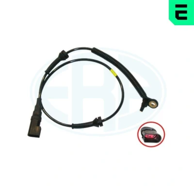 Bild av ABS givare, Sensor, hjulvarvtal, Fram, höger eller vänster, ford fiesta v, van fusion, mazda 2, 1151951, 2S61 2B372 AD