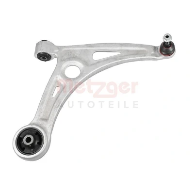 Bild av METZGER 58146901 Bras de suspension avec support en caoutchouc, rotule Essieu avant gauche barre oscillant transversal
