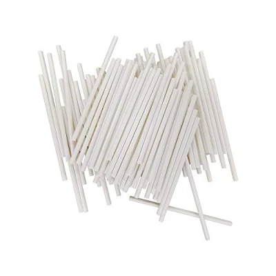 Bild av LURCH 85127 Popp pinnar, Vit, 100 st