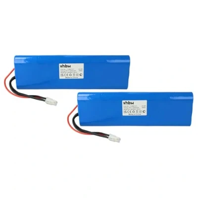 Bild av vhbw 2 x batteri kompatibel med Husqvarna Automower 210AC, 210C, 220AC, 230ACX, 260ACX, G2 (20042006), SH, Solar Hybrid robotgräsklippare (NiMH, 2000 mAh, 18V)