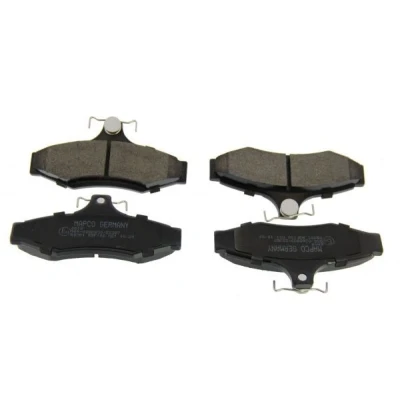 Bild av MAPCO 6819 Jeu de plaquettes frein Essieu arrière contact signal d&#039;usure exclu SSANGYONG: Musso SUV, Korando II Sports Pick up