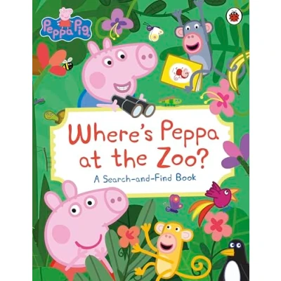 Bild av Peppa Pig: Where’s at the Zoo?: A Search and Find Book