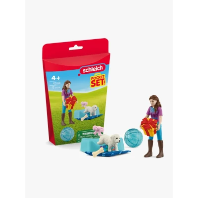 Bild av Schleich 42744 Pocket Set Lekset Födelsedagskalas med Lisa