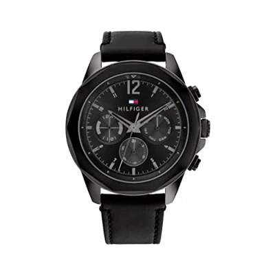 Bild av Tommy Hilfiger Kronografklockor schwarz schwarz, Storlek: One Size,