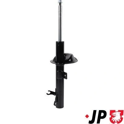 Bild av JP GROUP 1542104580 Amortisseur Essieu avant droit Pression de gaz Système bitube Jambe suspension Goujon en haut FORD: Focus Mk1 3/5 portes