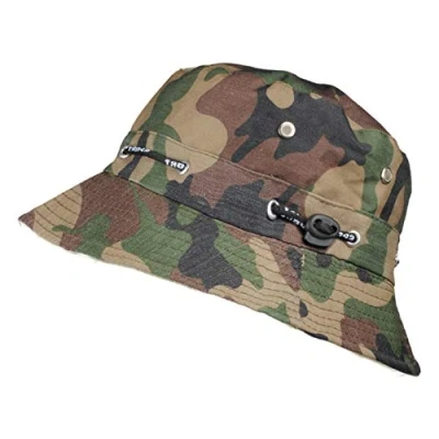 Bild av TOUTACOO, sommarhatt, solhatt, sporthatt, justerbar blandad, Färg armé kamouflage