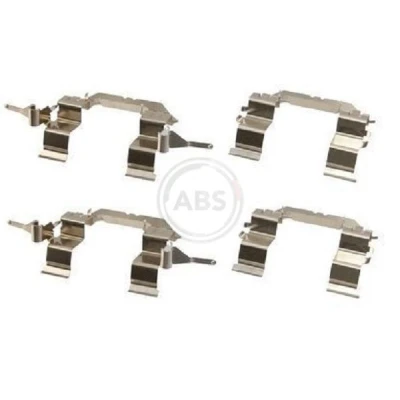 Bild av A.B.S. 1722Q Kit d&#039;accessoires, plaquette de frein à disque NISSAN: Pathfinder 3, Qashqai / Qashqai+2 I, NP300 Navara Pick up, RENAULT: Koleos I
