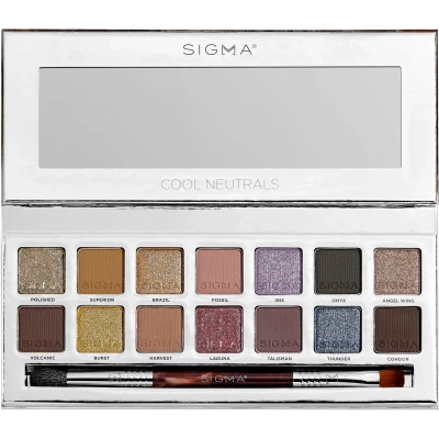 Bild av Sigma Beauty Cool Neutrals Eyeshadow Palette 16 g