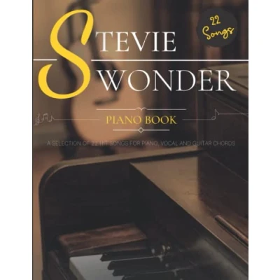 Bild av Stevie Wonder Piano Book: A Selection of 22 Songs for Piano, Vocal and Guitar