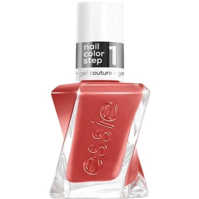 Bild av Essie couture fashion freedom nagellack nr 549, vävt at hjärta, långvarigt i rött, 13,5 ml