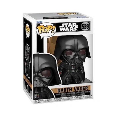 Bild av Funko POP! Vinyl: Obi Wan Kenobi Darth Vader Star Wars Amazon Exclusive Vinylfigur för samlare Presentidé Officiell Merchandise Leksaker barn och vuxna TV fans