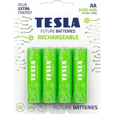 Bild av Tesla Rechargeable battery AA LR06 2400 Mah (4 pcs.)