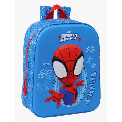 Bild av Spidey And His Amazing Friends 3D Mini Ryggsäck 6L, Blå
