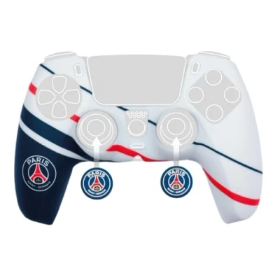 Bild av Konix PSG silikonskyddsfodral för DualSense PS5 Controller blå vit och röd