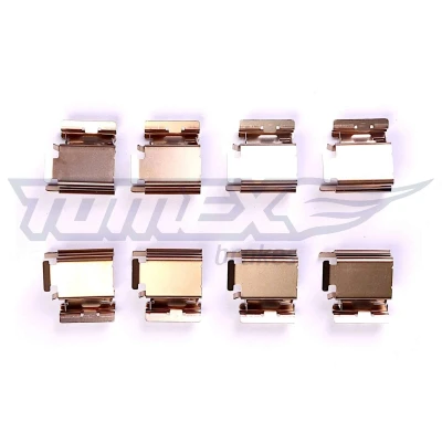 Bild av TOMEX brakes TX 43 03 Kit d&#039;accessoires, plaquette de frein à disque FIAT: 500 3 portes, BRAVO 2, Panda II 5 RENAULT: MEGANE SCENIC 2