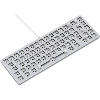 Bild av Glorious GMMK 2 Compact 65% Barebone ISO White Gaming Keyboard Utan numpad Universal Vit