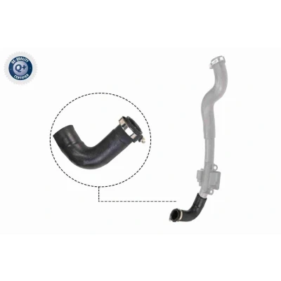 Bild av VAICO V46 0828 Gaine De Suralimentation Caouchouc textilé Qualité originale RENAULT: Kangoo II Express, / Grand