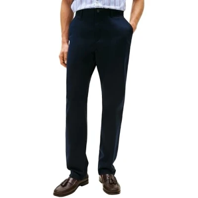 Bild av Tommy Hilfiger herr CORE Mercer Essential twill MW0MW40263 Chino, Blå (ökenhimmel), 29W/32L, 29W x 32L