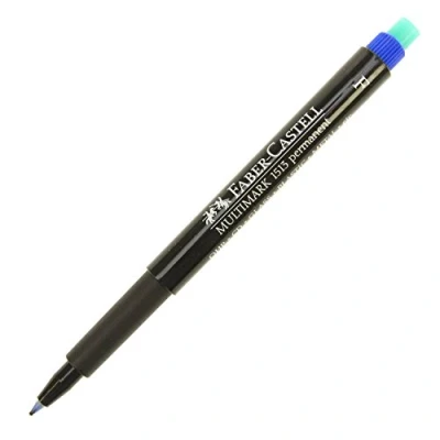 Bild av Faber Castell Märkpenna VF Multimark Permanent F blå
