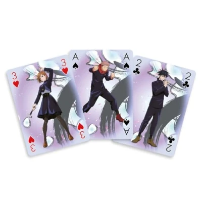 Bild av Crunchyroll Jujutsu Kaisen 52 spelkort poker kortspel däck original &amp; licensierad