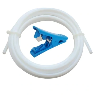 Bild av CESFONJER 8 m PTFE teflonrör (2,0 mm ID/4,0 OD) 1,75 filament 3D skrivare + rörskärare