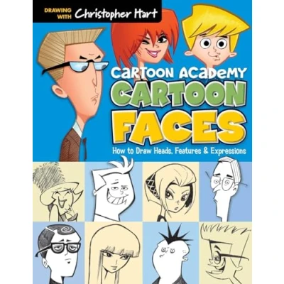 Bild av Cartoon Faces: How to Draw Heads, Features &amp; Expressions