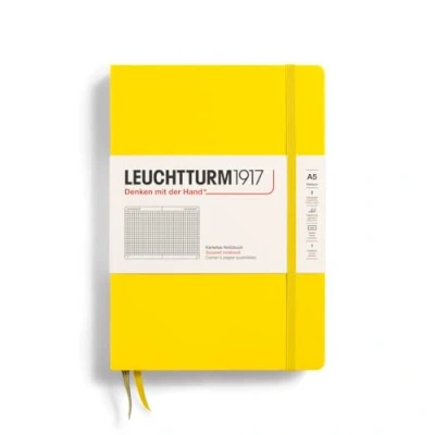 Bild av Notes Medium Leuchtturm1917 w kratke cytrynowy 344799