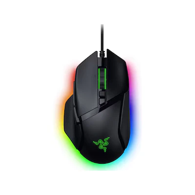 Bild av Razer Basilisk V3 35K helt anpassningsbar ergonomisk spelmus med sladd Focus Pro optisk sensor (HyperScroll tilt hjul, 11 zons Chroma belysning, optiska musbrytare Gen 3) Svart
