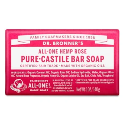 Bild av DR BRONNER&#039;S Org Rose Bar Soap 140g