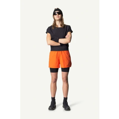 Bild av Houdini W&#039;s Pace Light Shorts Sunset Orange