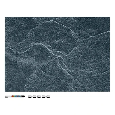 Bild av Navaris Magnettavla magnetisk pinnvägg memoboard för märkning 70 x 50 cm anteckningstavla olika Designs tavlan tvättbart med magnetstift