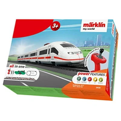 Bild av Märklin ICE 3, Modelljärnväg och tåg, HO (1:87), Pojke/flicka, 5 styck, Röd, Vit, Järnvägs /tågmodell