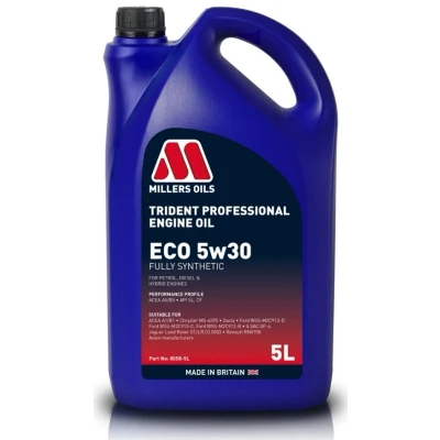 Bild av Millers Oils Trident Professional ECO 5W 30 5l Motorolja 8058 5 VOLVO: V70 3, XC60 I, V60 FORD: Transit Connect Mk1 Skåpbil, Focus 2 Kombi