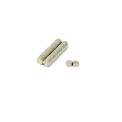 Bild av First4magnets 5 mm diameter x 3 tjocka N42 neodymmagneter 0,76 kg dra (förpackning med 25), metall, silver, 25 10 cm, enheter