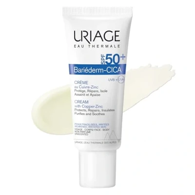 Bild av Uriage Bariederm Cica Cr Spf50 Ml, Único, 40 Mililitro