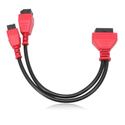 Bild av Konuooer OBD2 kabeladapter diagnostisk kontakt med 12+8 programmering MSCHRY128 autodiagnostikverktygskontakt för Chrysler Autel Maxisys MS905 MS906 MS906S MS906BT MS908 MS908S PRO