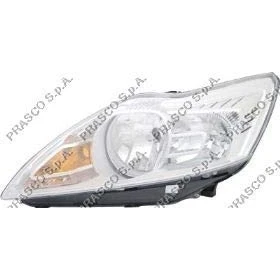 Bild av PRASCO FD4264904 Phares gauche H7, H1 chrome avec commande pour correcteur de site projecteur FORD: Focus 2, 2 Kombi, Limousine