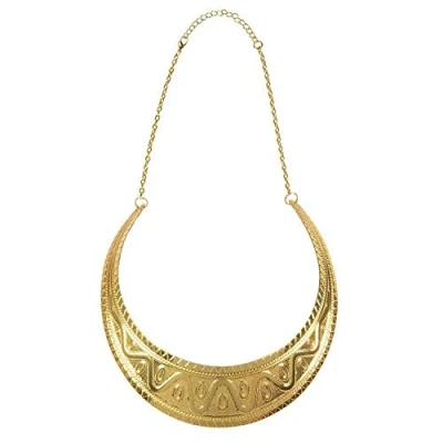 Bild av Boland 64423 Halsband Noble of the Nile, gyllene kedja, egypterin, Cleopatra, kostymsmycken, karneval, temafest