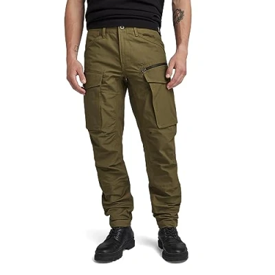 Bild av G STAR RAW herr Rovic Zip 3D rak avsmalnande byxa Byxor, Grön (Dark oliv D02190 d213 c744), 30W / 30L
