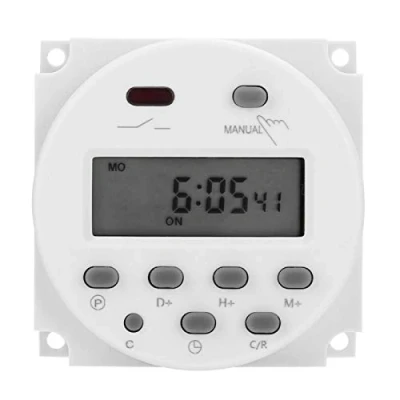 Bild av 12 volt Timerbrytare Digital Tidsomkopplare L701 CN101A DC 12v Mini LCD Mikrodatorstyrning Power Timer
