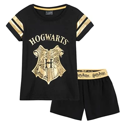 Bild av Harry Potter Pyjamas Flicka, Shorts för flickor 7 14 År, Svart, 13 år