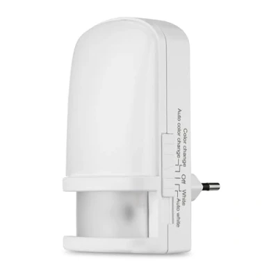 Bild av REV 00337162 nattlampa, LED nattlampa med automatisk skymning, färgväxlingsfunktion, vit