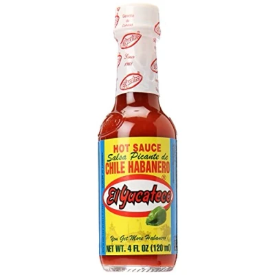 Bild av El Yucateco Red Habanero Hot Sauce (Salsa Picante de Chile Habanero) 240 ml