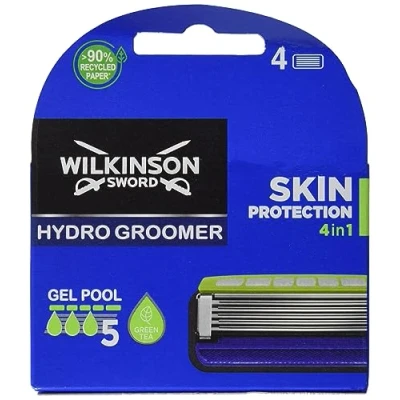 Bild av WILKINSON_Sword Hydro5 Groomer 4in1 replacement razor blades 4pcs