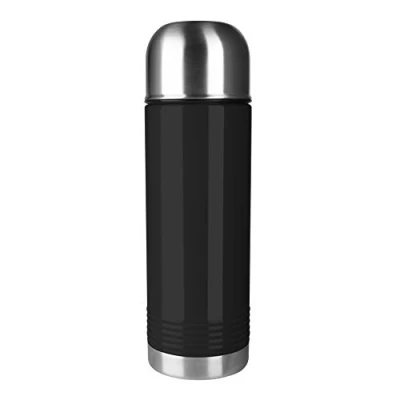 Bild av Emsa 515223 Senator Vakuumflaska Termosflaska Mobil kaffemugg 700 ml Termisk mugg Isoleringskopp Safe Loc stängning Svart, rostfritt stål, lufttät