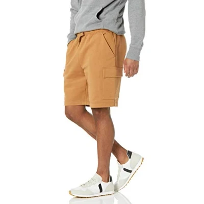 Bild av Amazon Essentials herrshorts i fleece, solbränd, Small