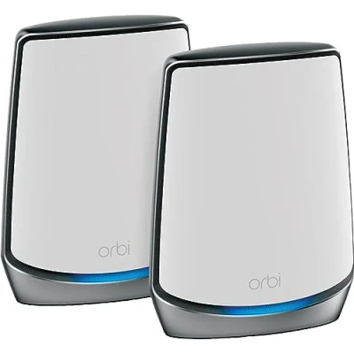 Bild av NETGEAR Orbi Tri Band Mesh WiFi 6 system för hela hemmet (RBK852) router med en satellitextender Täckning på upp till 350 m² och mer än 60 enheter 11AX AX6000 (upp Gbit/s)
